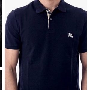 Burberry • Men’s Polo Shirt in Black